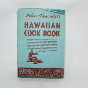 ALEXANDER, Helen "The Hawaiian‎ Cook Book" Advertiser Publishing, 1938 1st Ed HC